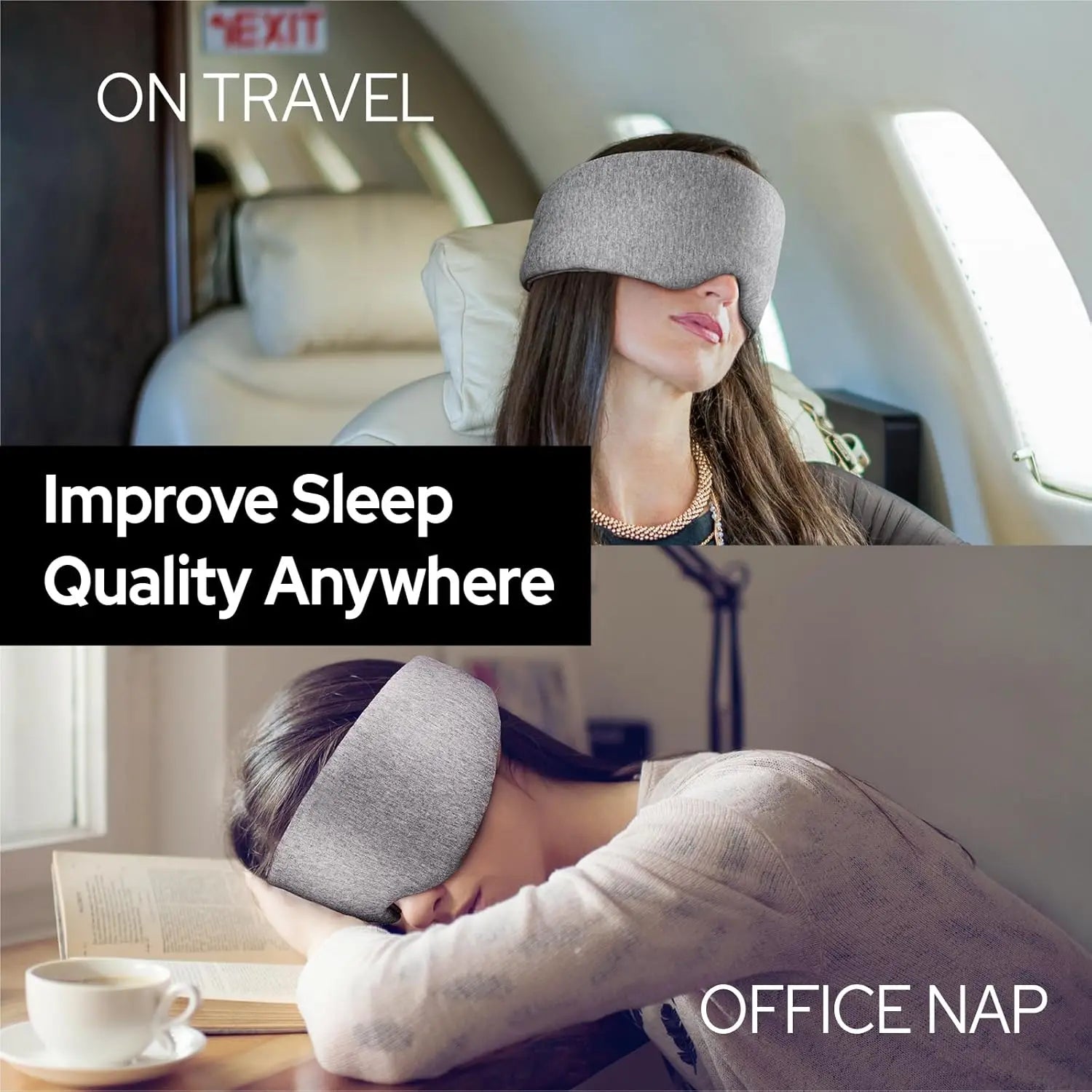 Cotton Blackout Sleep Mask